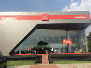 HONDA BIKE SHOWROOM ELEVATION