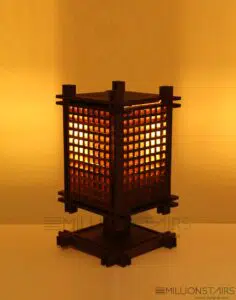 Wooden lamp