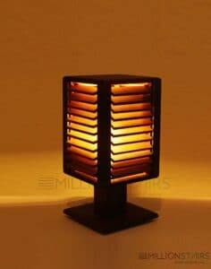 Wooden lamp
